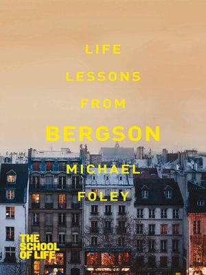 cover image of Life Lessons from Bergson